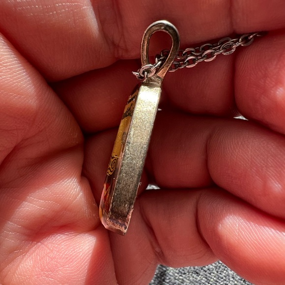 King of Diamonds - poker playing card necklace - Picture 5 of 6